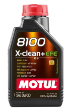 Motul 8100 XCLEAN+ EFE 0W30 1L