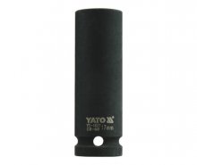 Nástavec 1/2" rázový šestihranný hluboký 17 mm CrMo