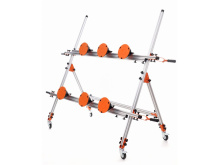 Nosič velkoformátové dlažby a skla 160–360 cm s přísavkami – KRAFT&DELE