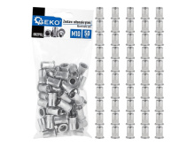 Nýtovací matice M10 (1,0–3,5) hliníkové, 50 ks - GEKO