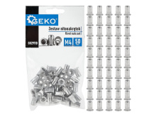 Nýtovací matice M4 (0,5–2,0) hliníkové, 50 ks - GEKO