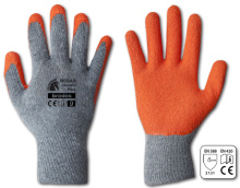 Ochranné rukavice 10", latexové HUZAR CLASSIC PLUS