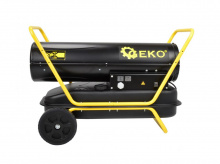 Olejová horkovzdušná turbína 40kW s termostatem GEKO