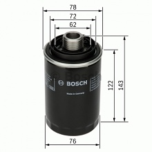 Olejový filtr Bosch F 026 407 080