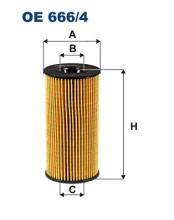 Olejový filtr Filtron OE 666/4