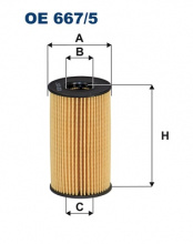 Olejový filtr Filtron OE 667/5