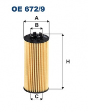 Olejový filtr Filtron OE 672/9