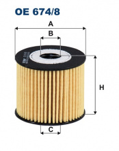 Olejový filtr Filtron OE 674/8