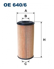 Olejový filtr Filtron OE640/6