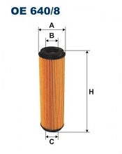 Olejový filtr Filtron OE640/8