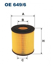 Olejový filtr Filtron OE649/6