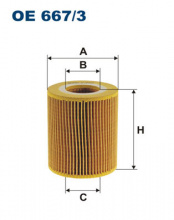 Olejový filtr Filtron OE667/3