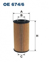 Olejový filtr Filtron OE674/6