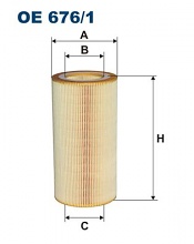 Olejový filtr Filtron OE676/1