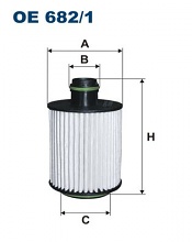 Olejový filtr Filtron OE682/1