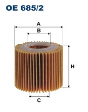 Olejový filtr Filtron OE685/2