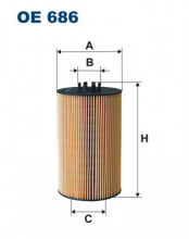 Olejový filtr Filtron OE686