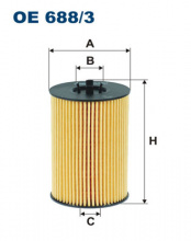 Olejový filtr Filtron OE688/3