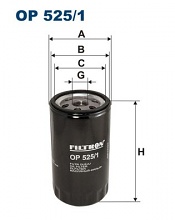 Olejový filtr Filtron OP525/1