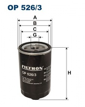Olejový filtr Filtron OP526/3