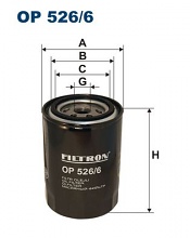 Olejový filtr Filtron OP526/6