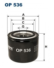 Olejový filtr Filtron OP536