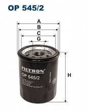Olejový filtr Filtron OP545/2
