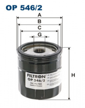 Olejový filtr Filtron OP546/2