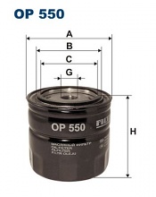 Olejový filtr Filtron OP550