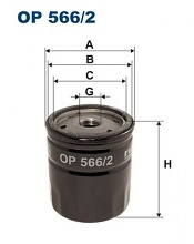 Olejový filtr Filtron OP566/2