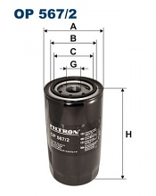 Olejový filtr Filtron OP567/2