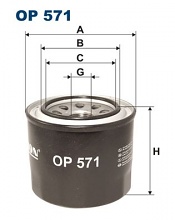 Olejový filtr Filtron OP571