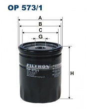 Olejový filtr Filtron OP573/1