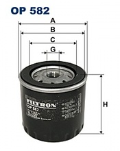 Olejový filtr Filtron OP582