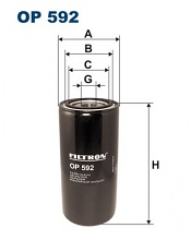 Olejový filtr Filtron OP592