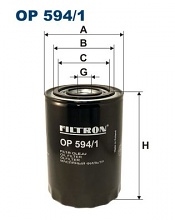 Olejový filtr Filtron OP594/1