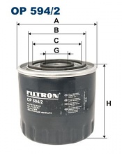 Olejový filtr Filtron OP594/2