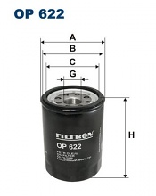 Olejový filtr Filtron OP622