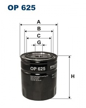 Olejový filtr Filtron OP625