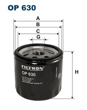 Olejový filtr Filtron OP630