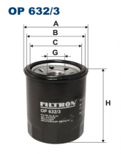 Olejový filtr Filtron OP632/3
