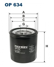 Olejový filtr Filtron OP634