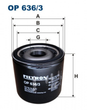 Olejový filtr Filtron OP636/3