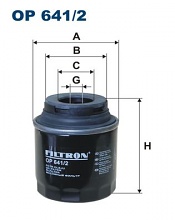 Olejový filtr Filtron OP641/2
