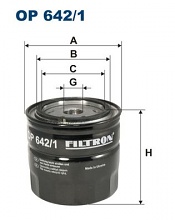 Olejový filtr Filtron OP642/1