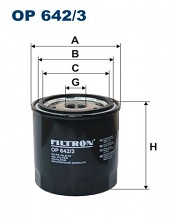 Olejový filtr Filtron OP642/3