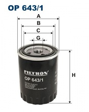 Olejový filtr Filtron OP643/1