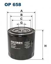 Olejový filtr Filtron OP658