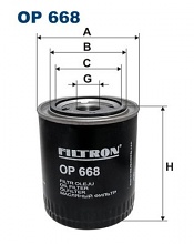 Olejový filtr Filtron OP668