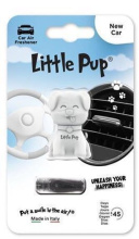 Osvěžovač vzduchu do auta Little Pup pejsek štěňátko 3D New Car - Bílý